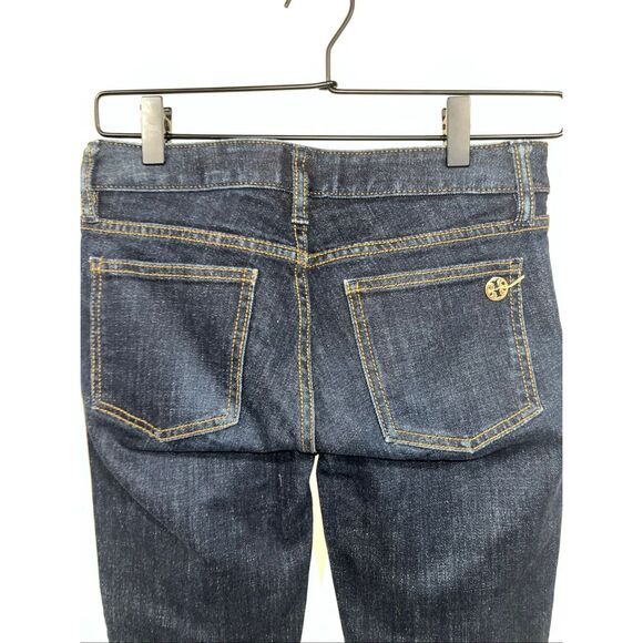 Tory Burch Super Skinny Jean Dark Wash Size 25 Womens - Picture 5 of 7